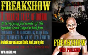 Freakshow Book Release Ted Parker